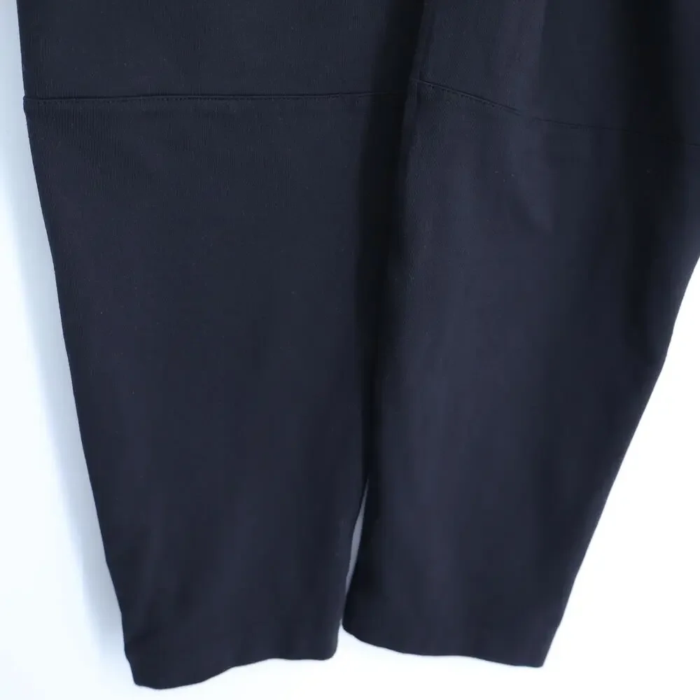 ALO Ankle Zip Tapered Pants Black Lightweight Pull On Active Women's S